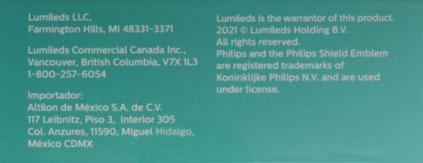 Philips 7443ALED Philips Ultinon LED 7443ALED