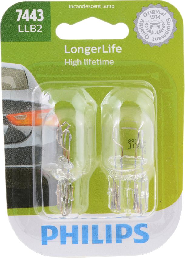 Philips 7443LLB2 Philips LongerLife Miniature 7443LL