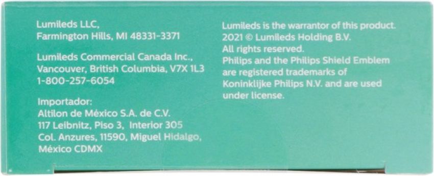 Philips 7443RLED Philips Ultinon LED 7443RLED