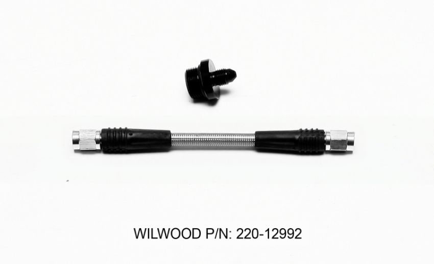 Wilwood 220-12992 Flexline Kit Billet Reservoir 6.00in