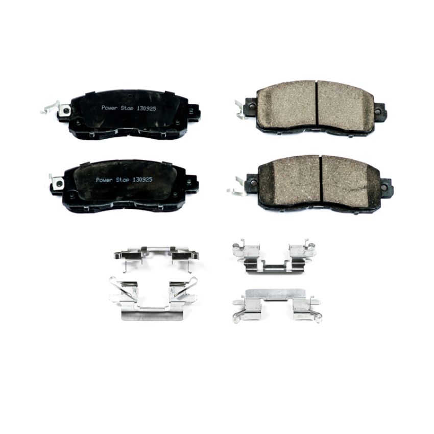 PowerStop 17-1650 PowerStop - Z17 Low-Dust Ceramic Brake Pads with Hardware