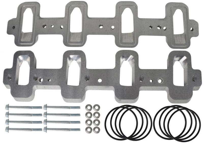 ICT BILLET ICT551316 Intake Port Adapter Cath edral Head to LS3