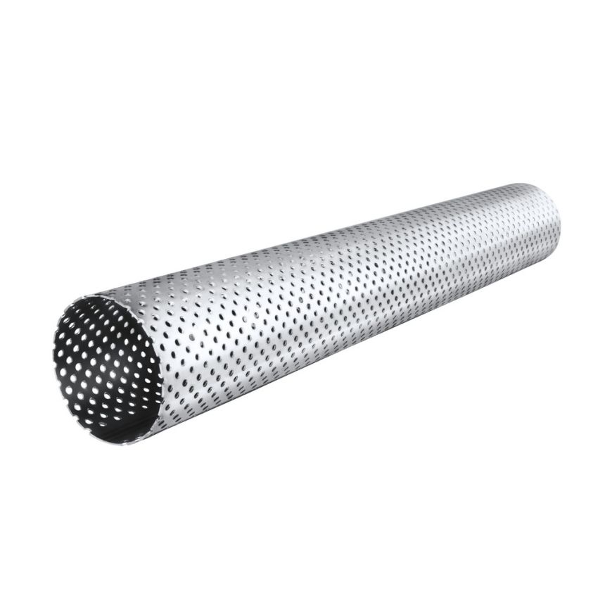 FORTLUFT 4401303 Perforated Exhaust Pipe 3.00'' Stainless Steel