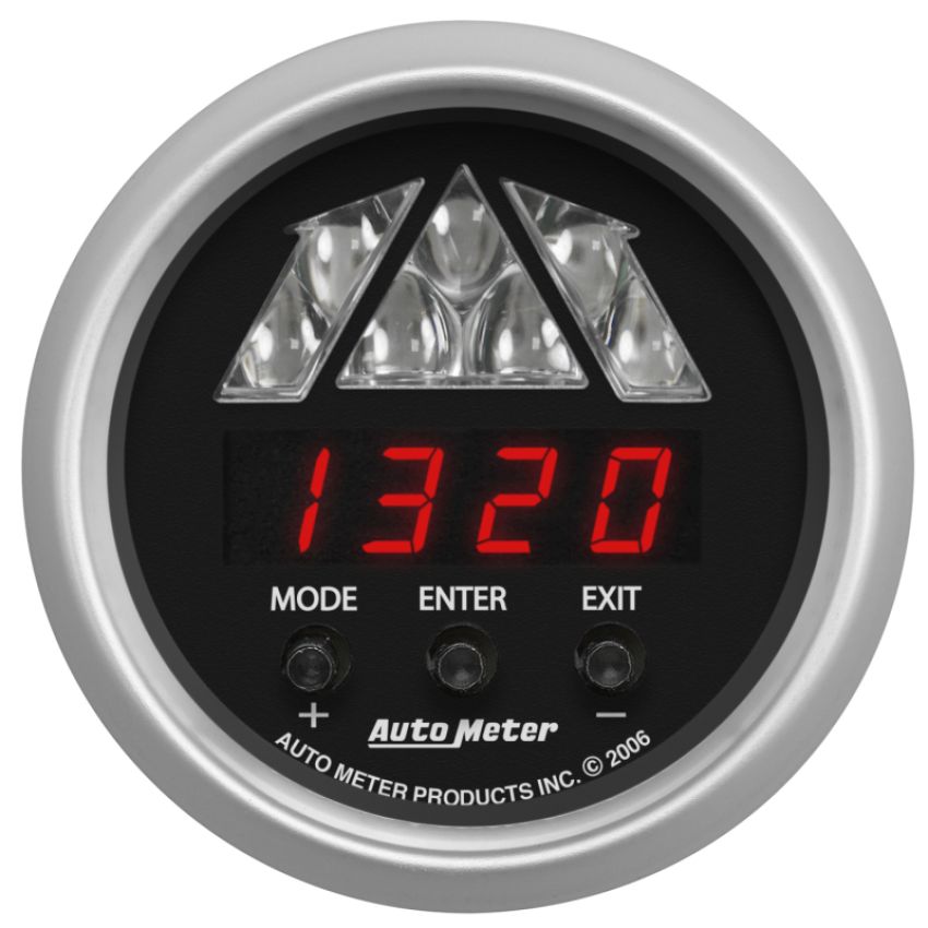 AUTOMETER ATM3387 2-1/16in S/C Shift Light - 1 Stage