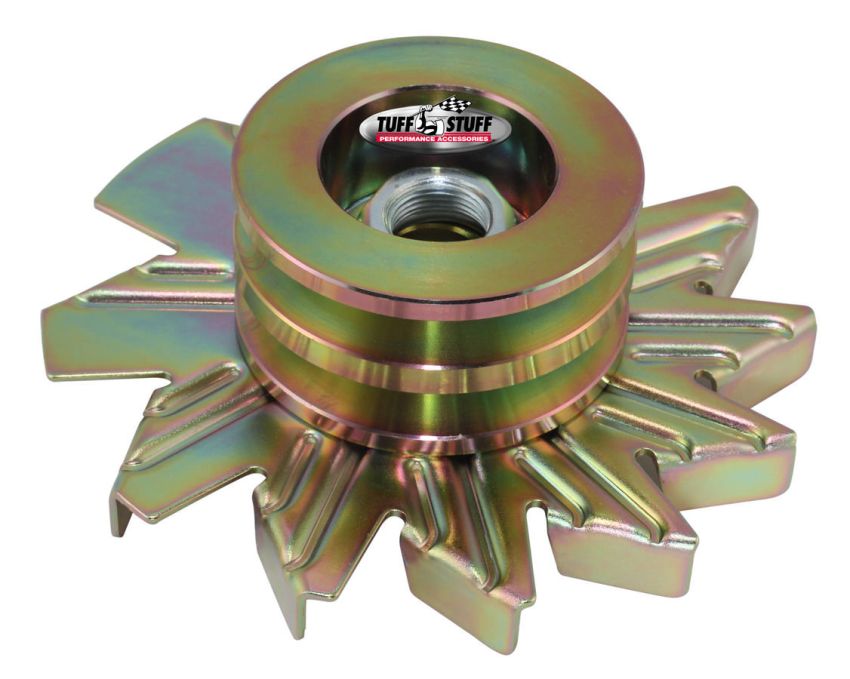 TUFF-STUFF TFS7600BD Alternator Gold Zinc Fan And Pulley Combo