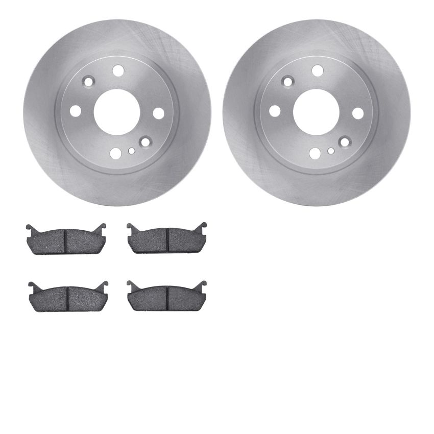 Dynamic Friction 6502-80130 Rotor Kit
