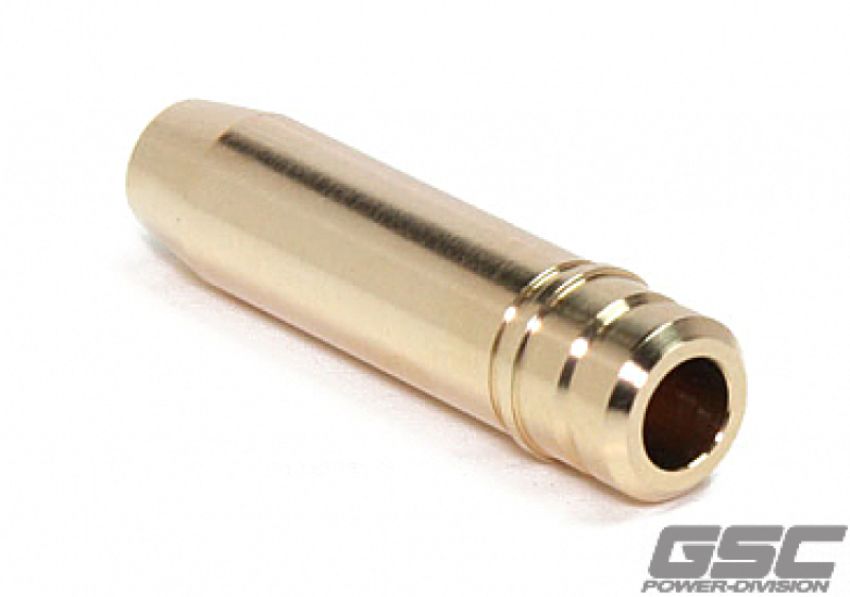 GSC Power Division 3143-12 GSC P-D Nissan VR38DETT 6.6mm Stem Manganese Bronze Exhaust Valve Guide Stopper Style - Set of 12