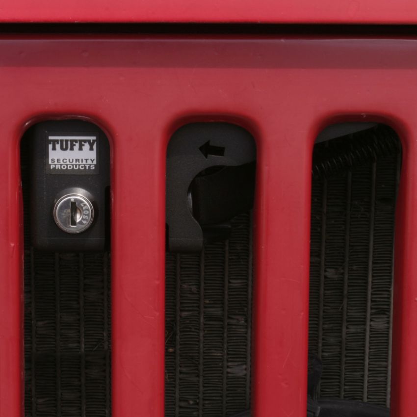 Tuffy Products 295-01 Tuffy 1987-1995 Yj Wrangler Yj Hood Lock 01 Black For