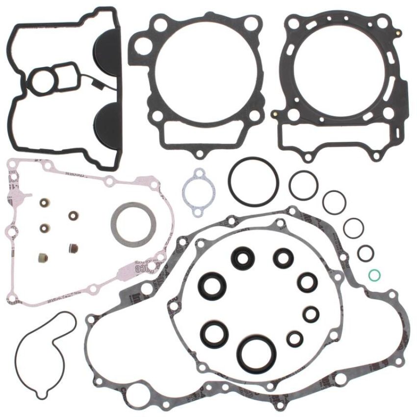 Vertex Pistons 811687 Vertex Gaskets 07-15 Yamaha WR450F Complete Gasket Kit w/ Oil Seals
