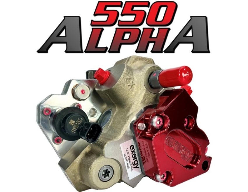 Exergy E04 20310 07.5-12 Early Dodge Cummins 6.7L 550 Alpha Stroker CP3 Pump (6.7C Based)