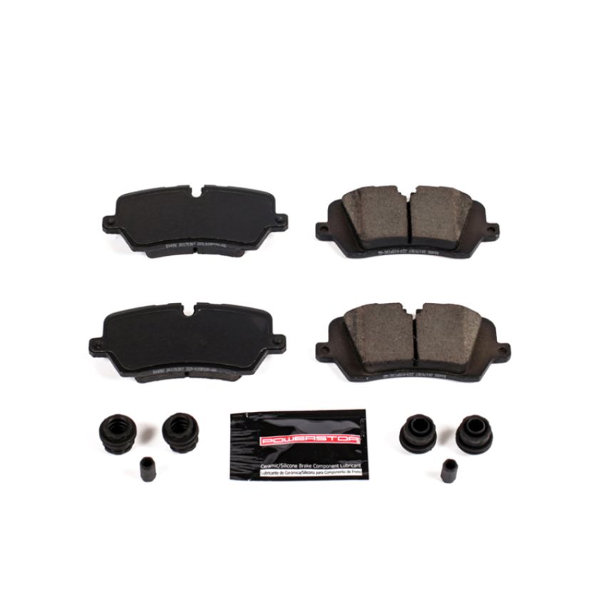 PowerStop Z23-1692 PowerStop - Z23 Daily Driver Carbon-Fiber Ceramic Brake Pads with Hardware Kit