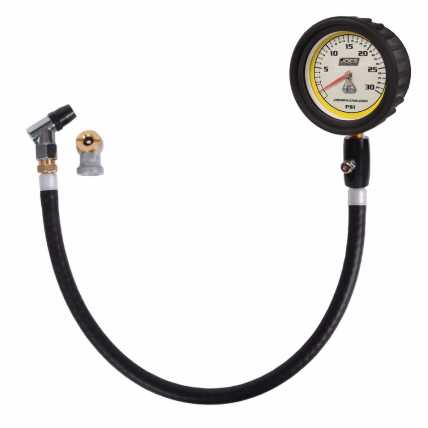 JOES RACING PRODUCTS JOE32326 Tire Pressure Gauge 0-30psi Pro w/HiFlo Hold