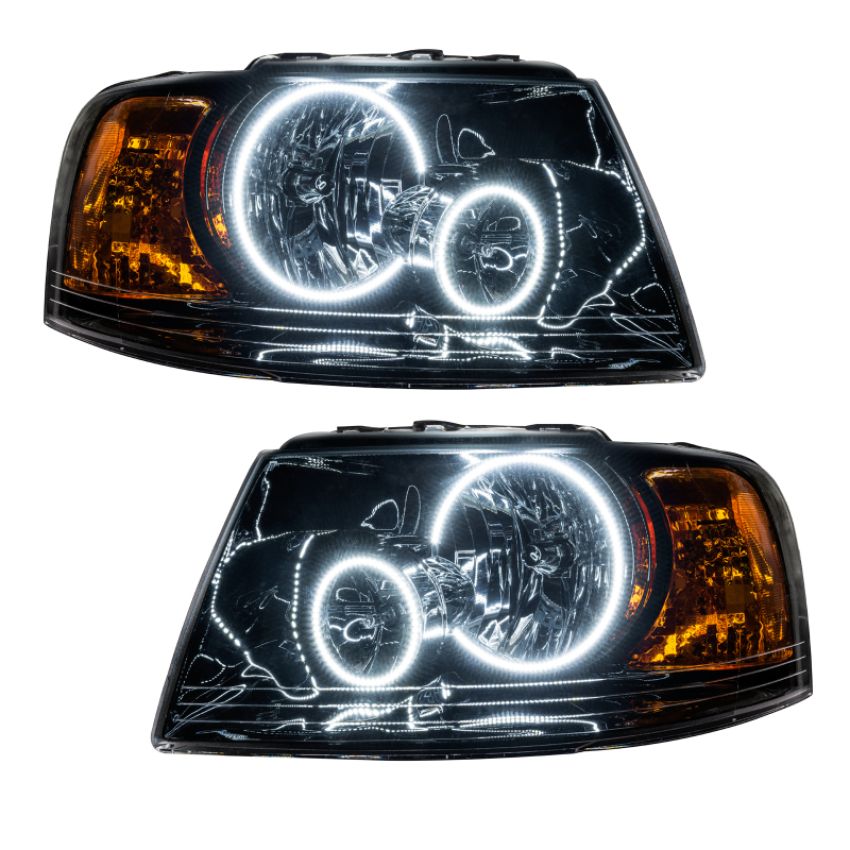 Oracle Lighting 7154-001 SMD Pre-Assembled Headlights, Black, White