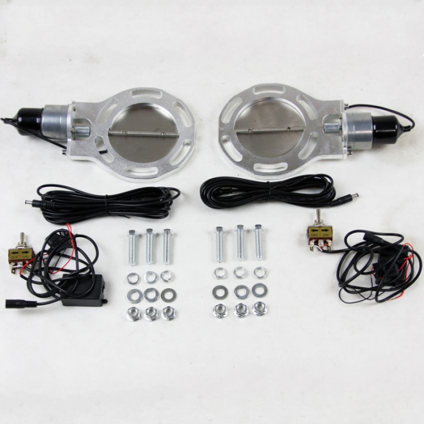 Granatelli Motor Sports 307540D Electronic Exhaust Cutout Systems - Stainless Steel - Weld In