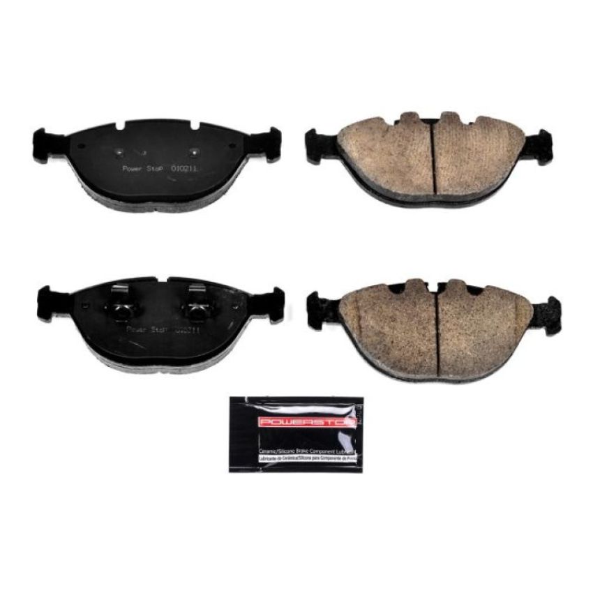 PowerStop Z23-920 PowerStop - Z23 Daily Driver Carbon-Fiber Ceramic Brake Pads with Hardware Kit
