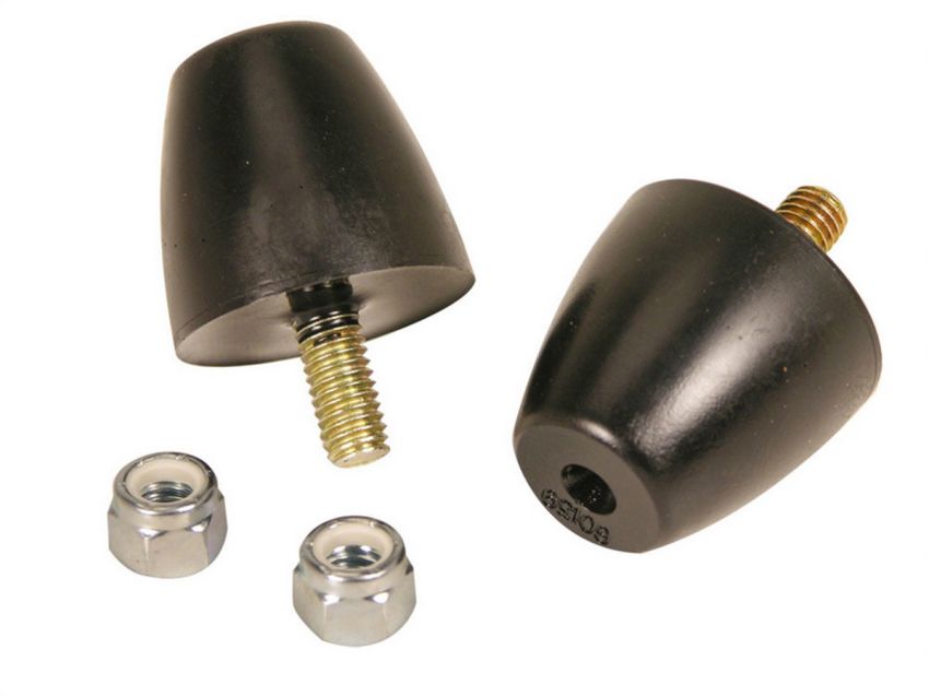 PROTHANE PTN19-1317BL Bump Stop 1-9/16 x 1-5/8 Cone Style Pair