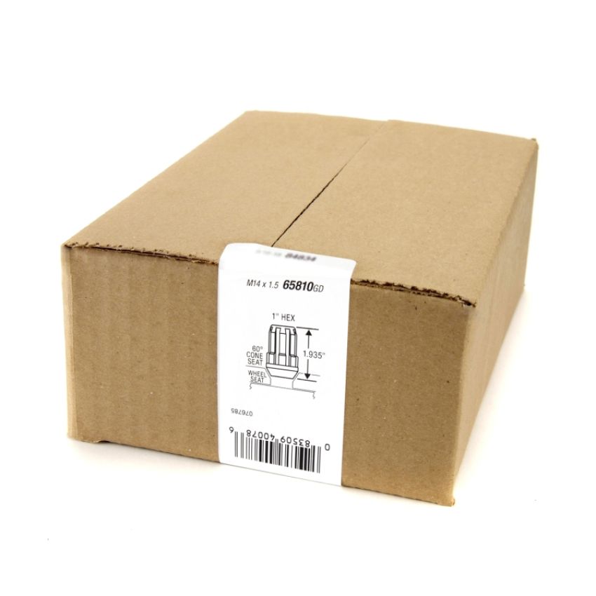 McGard (65810GD MCG 14X1.5 GOLD 8 LUG SPLINE KIT WITH WHEEL LOCKS)