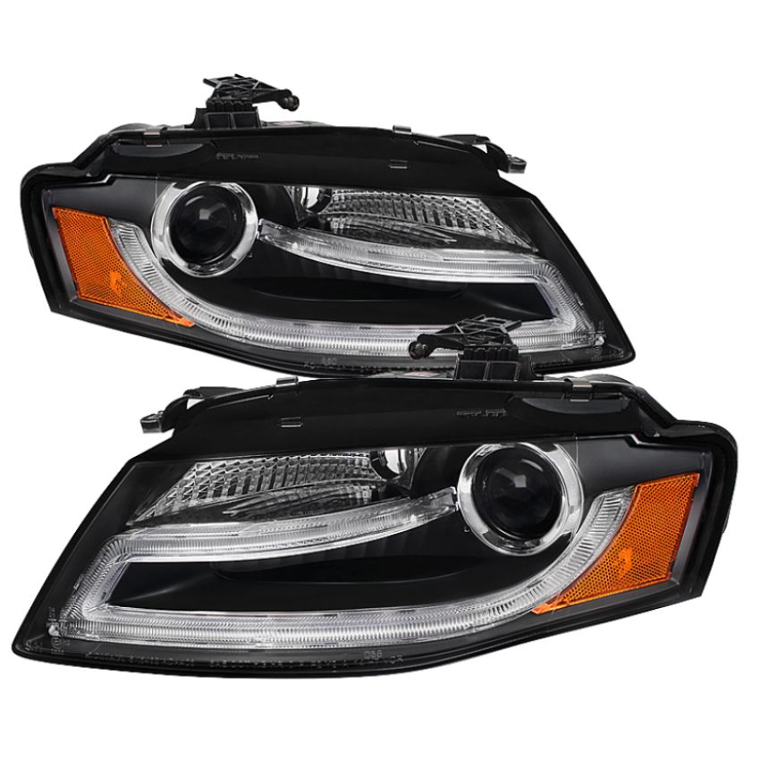 SPYDER 5081544 Projector Headlights - DRL LED - Black