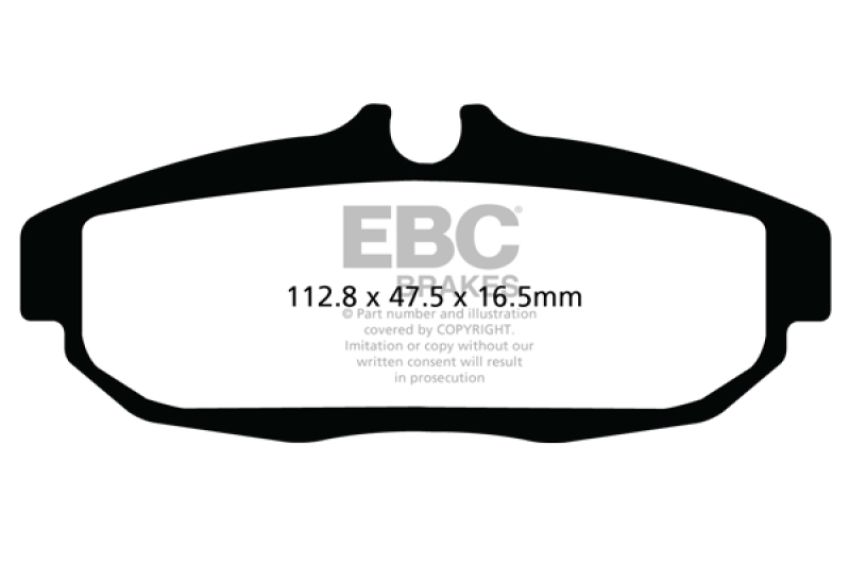 EBC Brakes DP31894C Redstuff Ceramic Low Dust Brake Pads