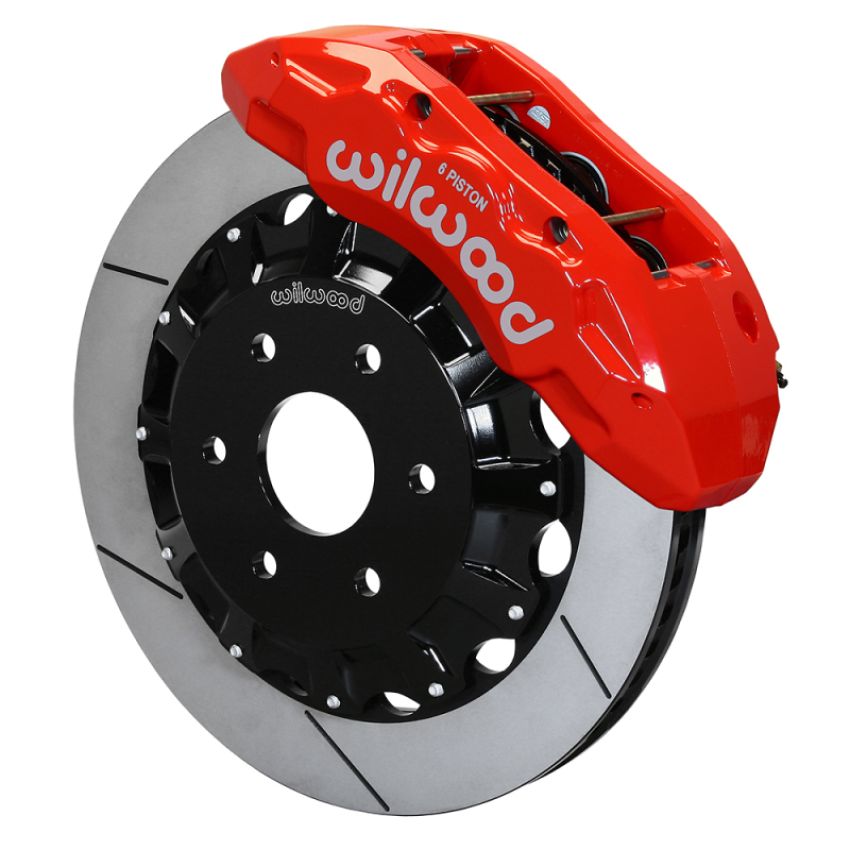 Wilwood 140-17389-R 21-22 RAM 1500 TRX TX6R Red Front Big Brake Kit - 16.00x1.36