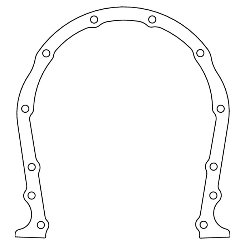 Cometic Gasket CP5345 Cometic Chevy Gen-4/5 Big Block V8 Timing Cover Gasket .031in Fiber - 10 Pack
