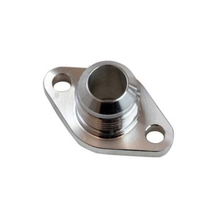 Moroso 23721 Mitsubishi Evo 4-9 -10AN Aluminum Turbo Oil Return Line Fitting