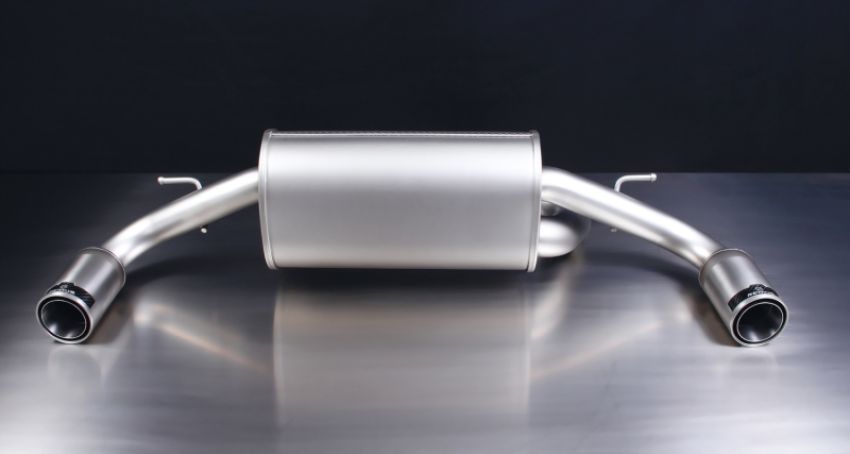 Remus 084111 1583C 2011 BMW 1 Series F20/F21 (N13B16) Axle Back Exhaust w/84mm Straight w/Carbon Insert Tail Pipe