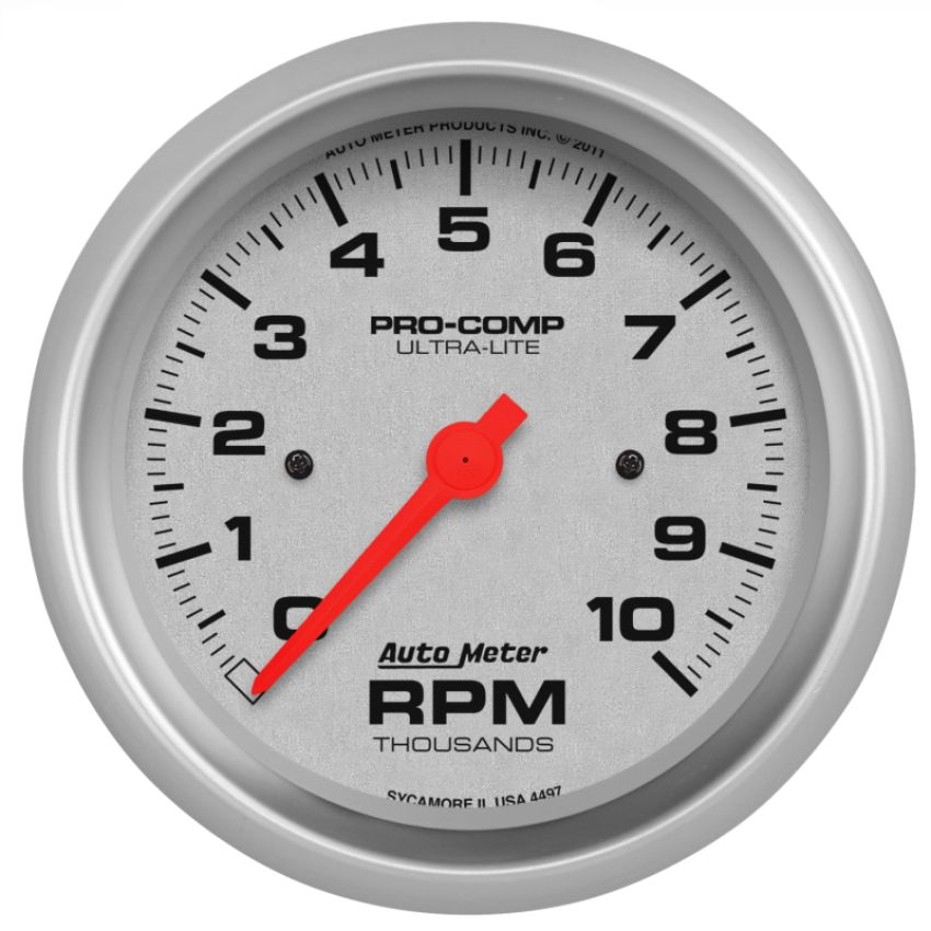 AutoMeter 4497 GAUGE, TACHOMETER, 3 3/8