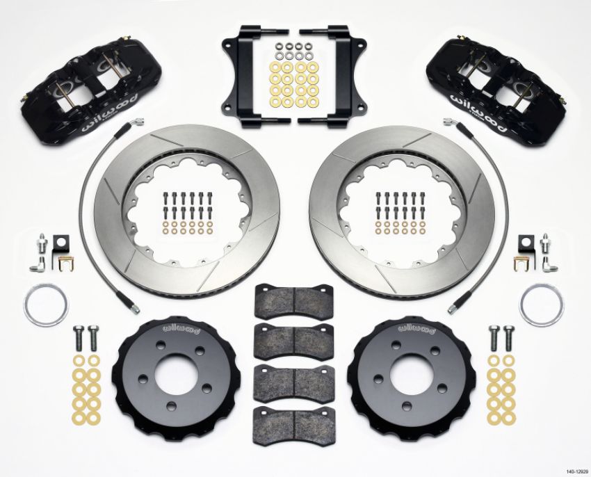 Wilwood 140-12929 AERO6 Front Hat Kit 14.25 2008-2009 Pontaic G8 w/Lines
