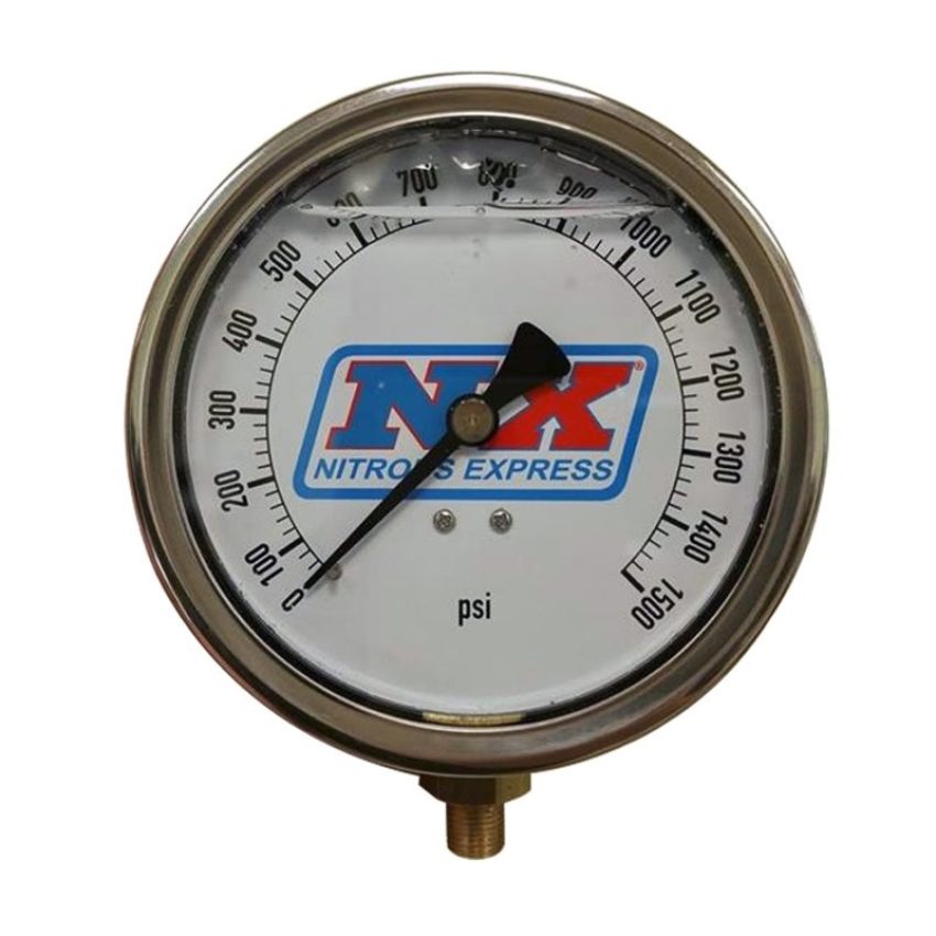 Nitrous Express 15540 Nitrous Pressure Gauge 4 inch-high accuracy