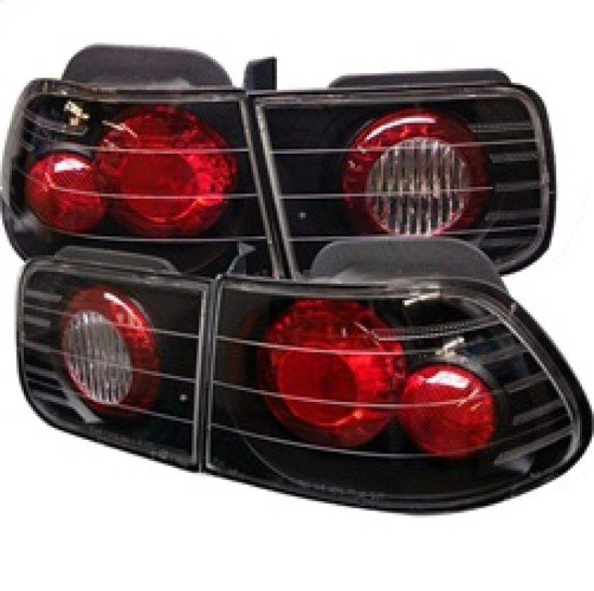 SPYDER 5004796 Euro Style Tail Lights - Black