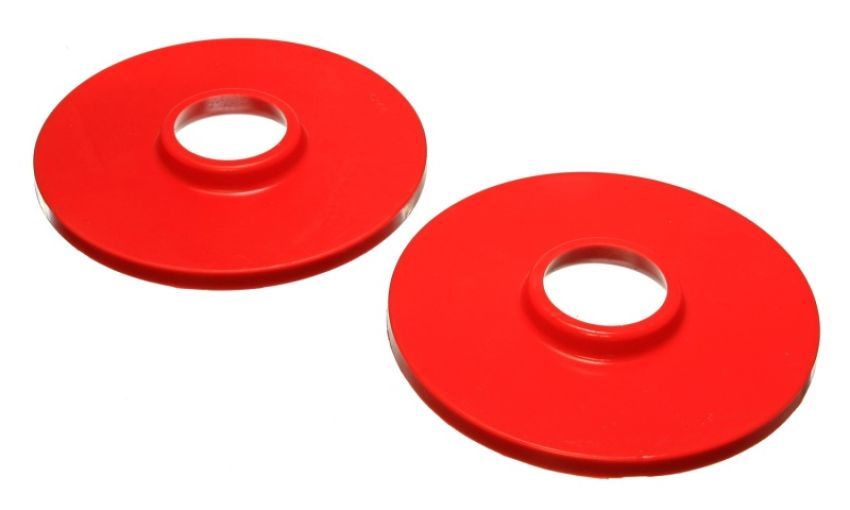 Energy Suspension 2.6108R 97-06 Jeep Wrangler YJ & TJ Red Rear Coil Spring Isolator Set