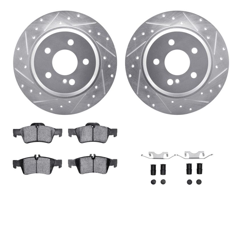 Dynamic Friction 7512-63049 Rotor Kit