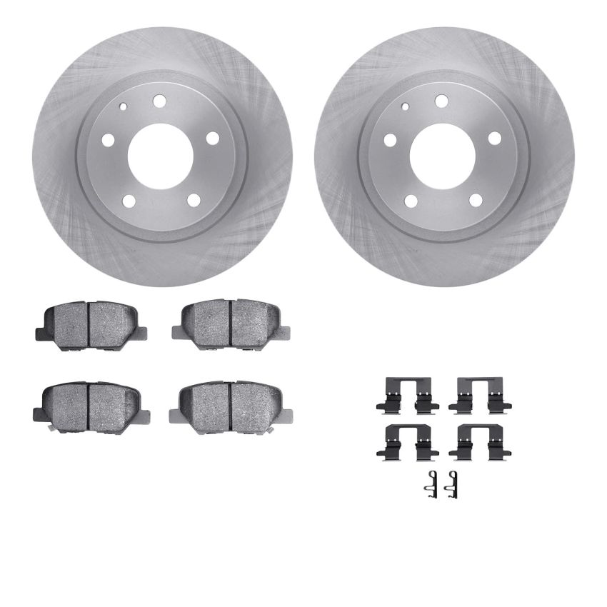Dynamic Friction 6512-80238 Rotor Kit