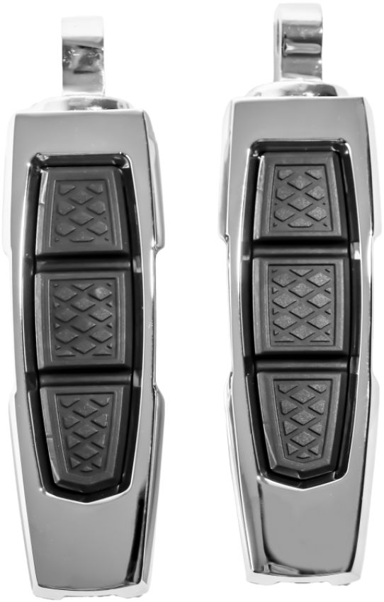 Kuryakyn 10030-1 Enygma Pegs With Adapter - Chrome