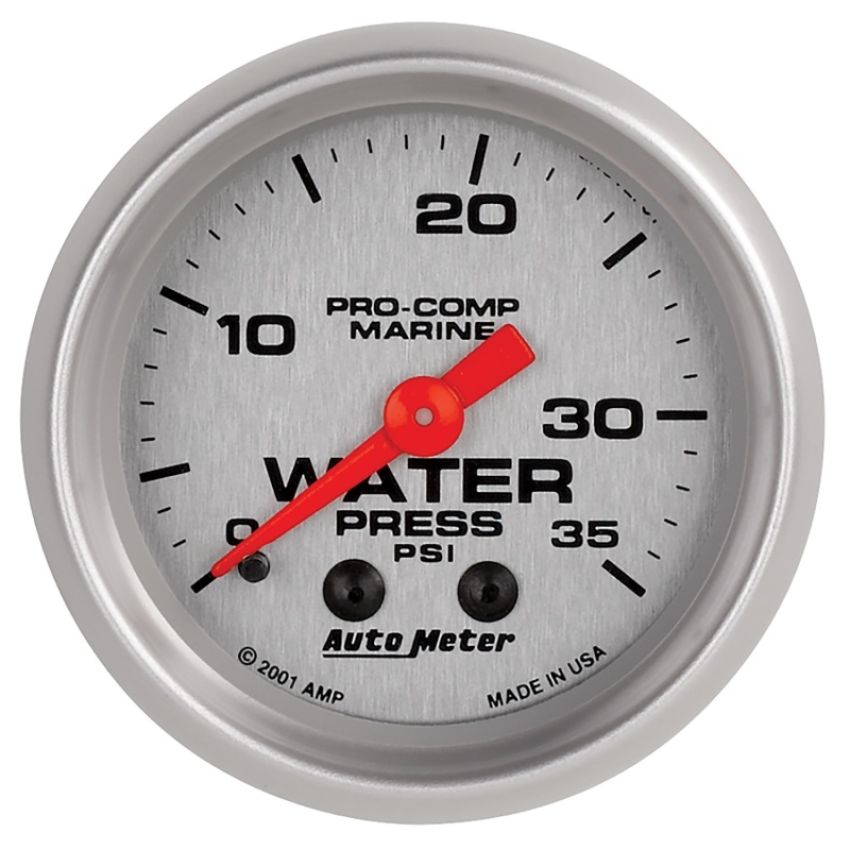 AutoMeter 200772-33 GAUGE, WATER PRESS, 2 1/16