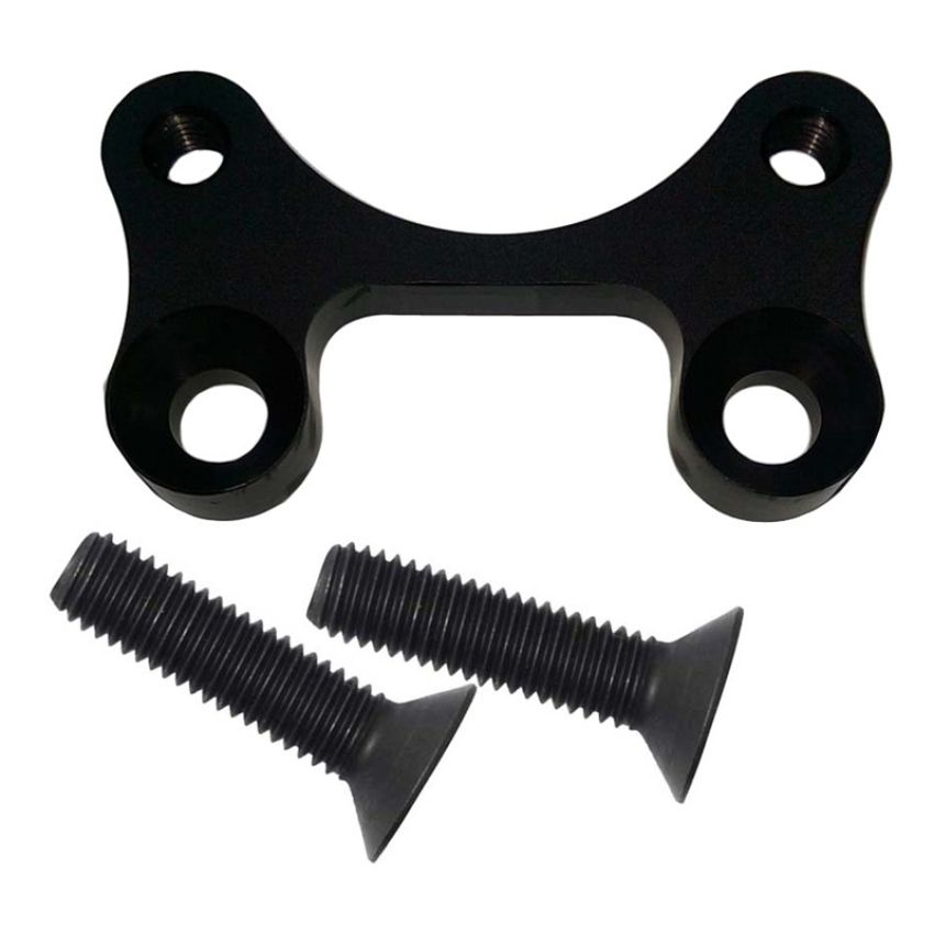 TRIPLE X RACE COMPONENTS TXR600-BK-8224BLK XB Front Brake Bracket BLK w/ Hardware Mini Spr