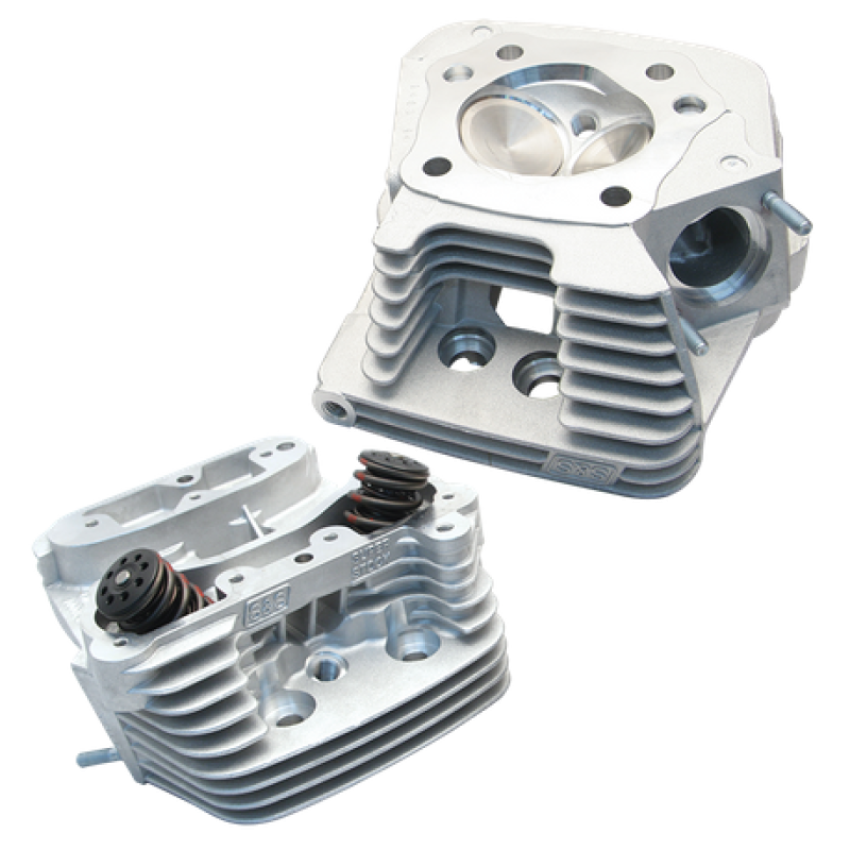 S&S Cycle 90-1004 84-99 BT Super Stock Cylinder Head Kit For 3-1/2in and 3-5/8in Bore - Natural