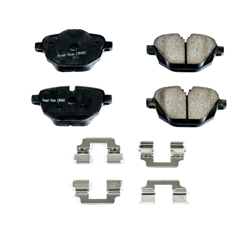 PowerStop 17-1473 PowerStop - Z17 Low-Dust Ceramic Brake Pads with Hardware