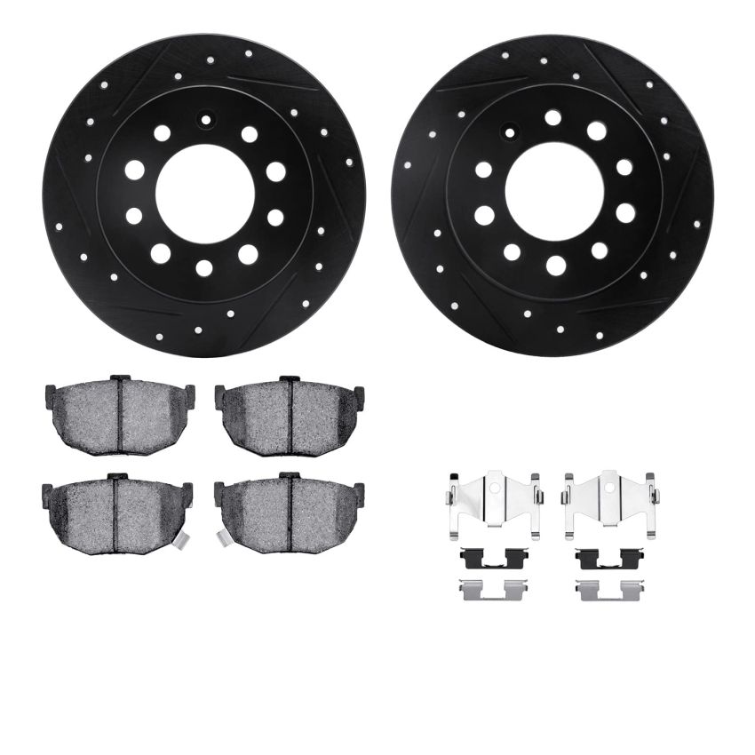 Dynamic Friction 8512-03024 Rotor Kit