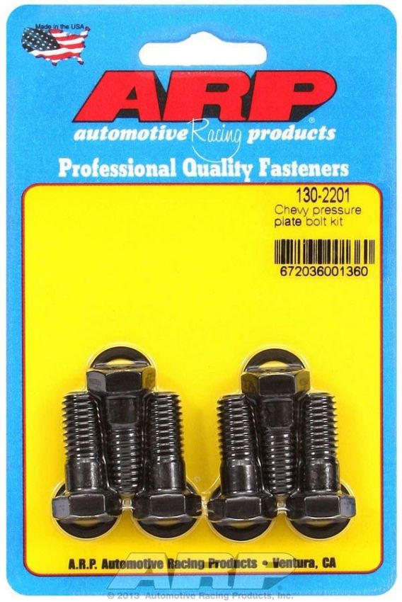 ARP 130-2201 Chevy SB / BB 265-502 Pressure Plate (Clutch Cover) Bolt Kit