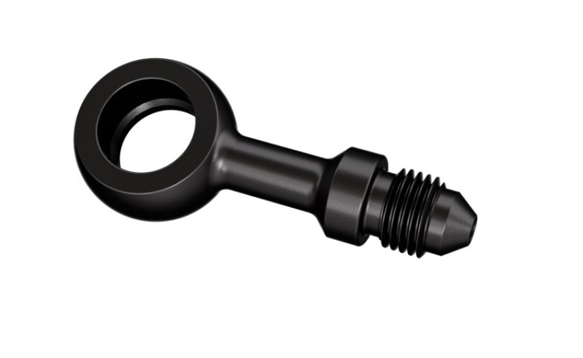 Goodridge P592-03-M12ZBK Straight Banjo Adaptor for M12 Bolt