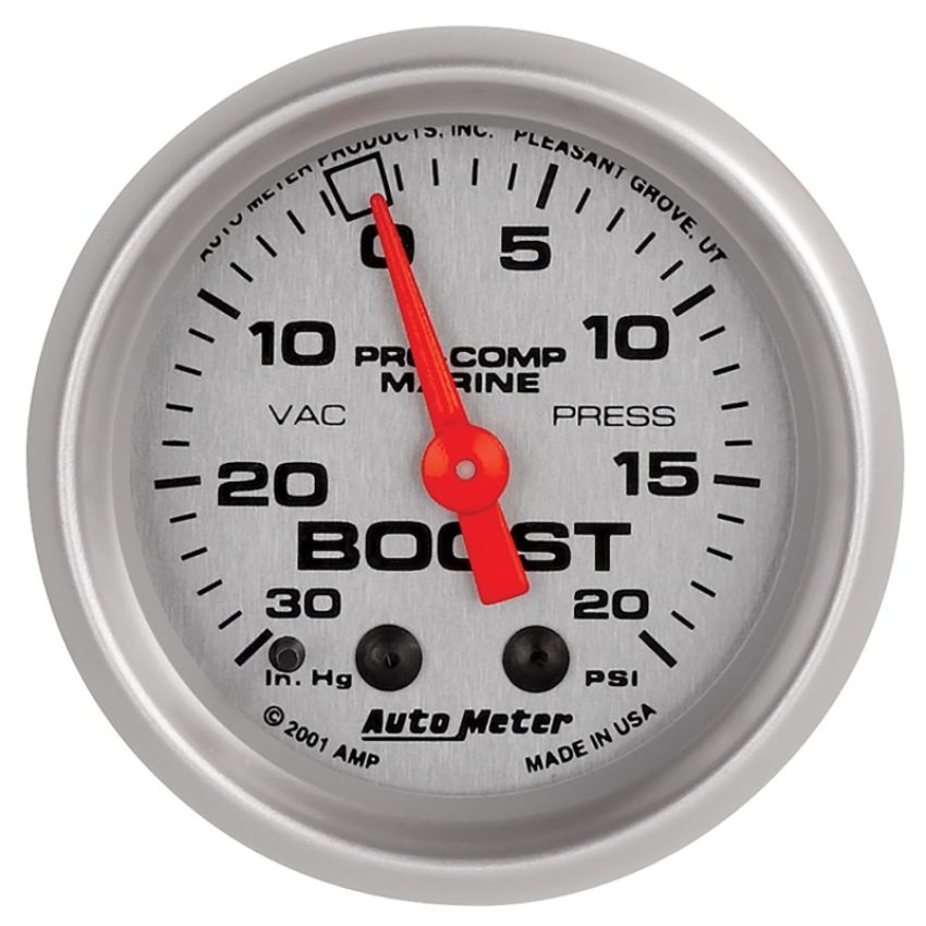 AutoMeter 200774-33 GAUGE, VAC/BOOST, 2 1/16