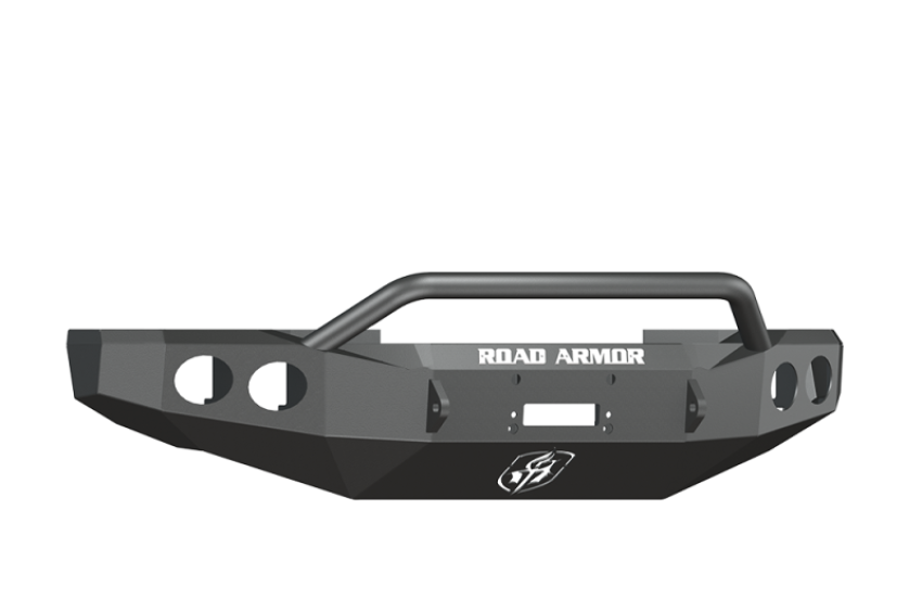 Road Armor 60804B 08-10 Ford F-250 Stealth Front Winch Bumper w/Pre-Runner Guard - Tex Blk