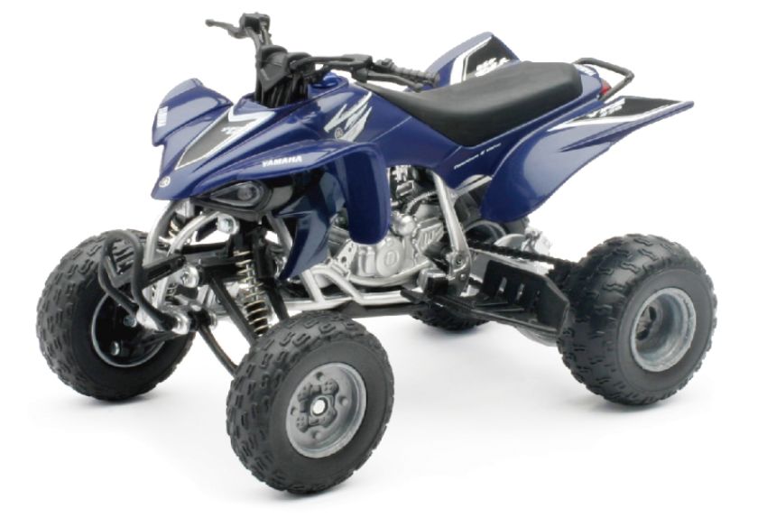 New Ray Toys 42833A 2008 Yamaha YFZ450 ATV (Blue)/ Scale - 1:12