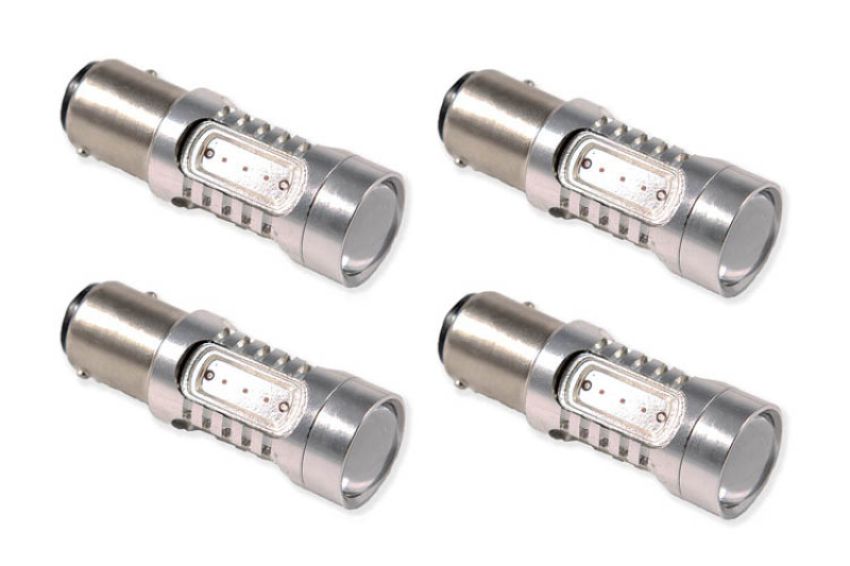 Diode Dynamics DD0011Q 1157 LED Bulb HP11 LED - Red Four