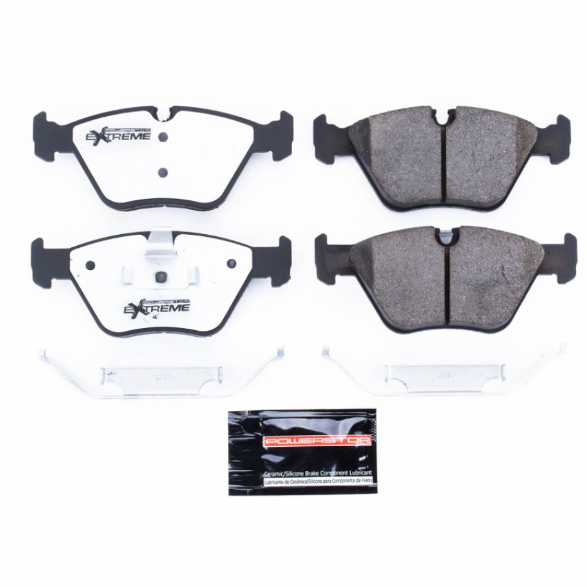 PowerStop Z26-946 PowerStop - Z26 Performance Carbon-Fiber Ceramic Brake Pads with Hardware Kit