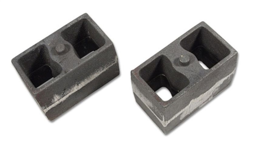 Tuff Country 79044 4in Cast Iron Lift Blocks (3in Wide/ Non-Tapered) Pair