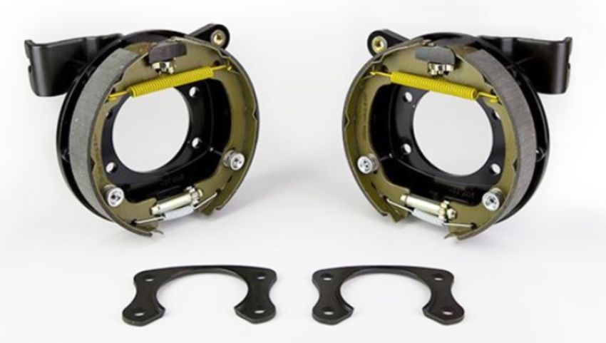 Wilwood 249-7110/11 Brackets (2) - Disc/Drum Big Ford-New 2.50in Offset 1pc vented