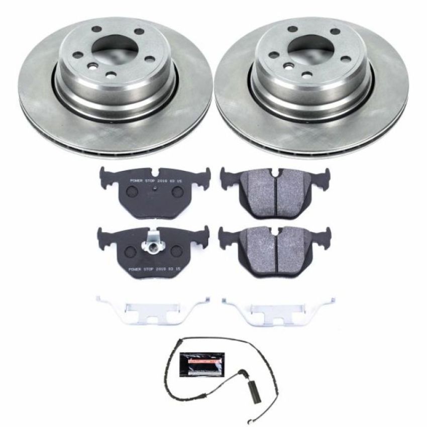 PowerStop TDBK5734 Track Day High-Performance Brake Pad and Rotor Kit